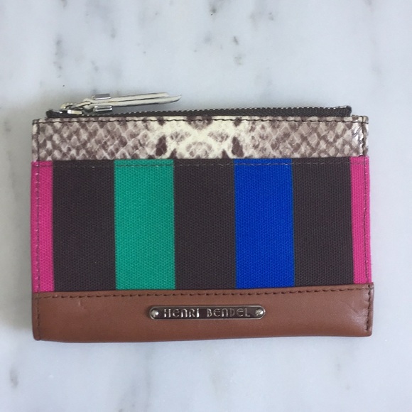 henri bendel Handbags - NWOT Henri Bendel Striped Coin Purse
